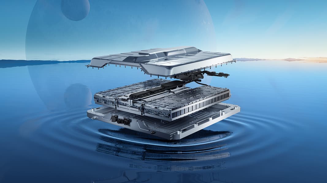 Chery Super Hybrid battery detail