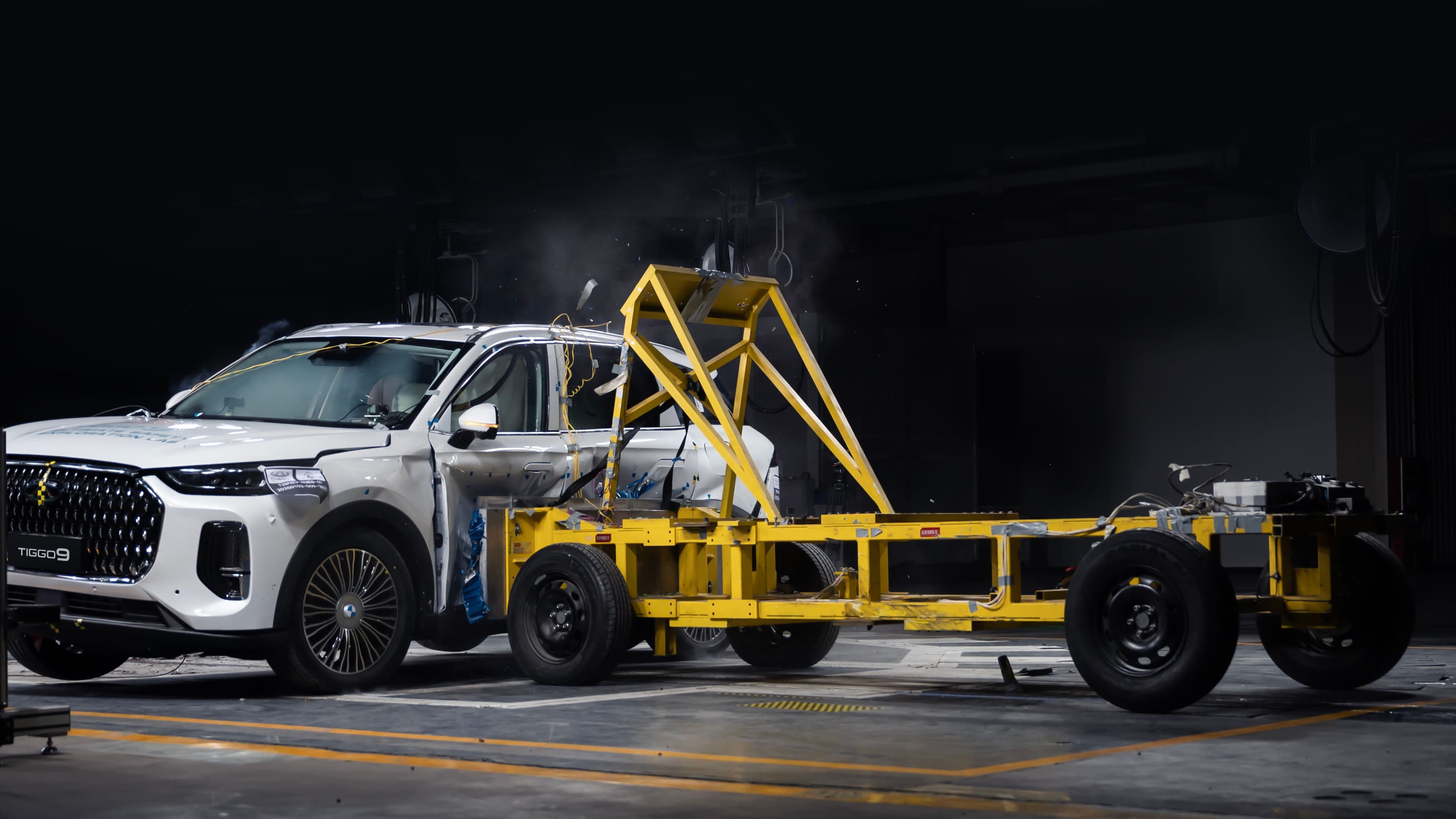 Chery Tiggo 9 excels in Euro NCAP crash safety evaluation