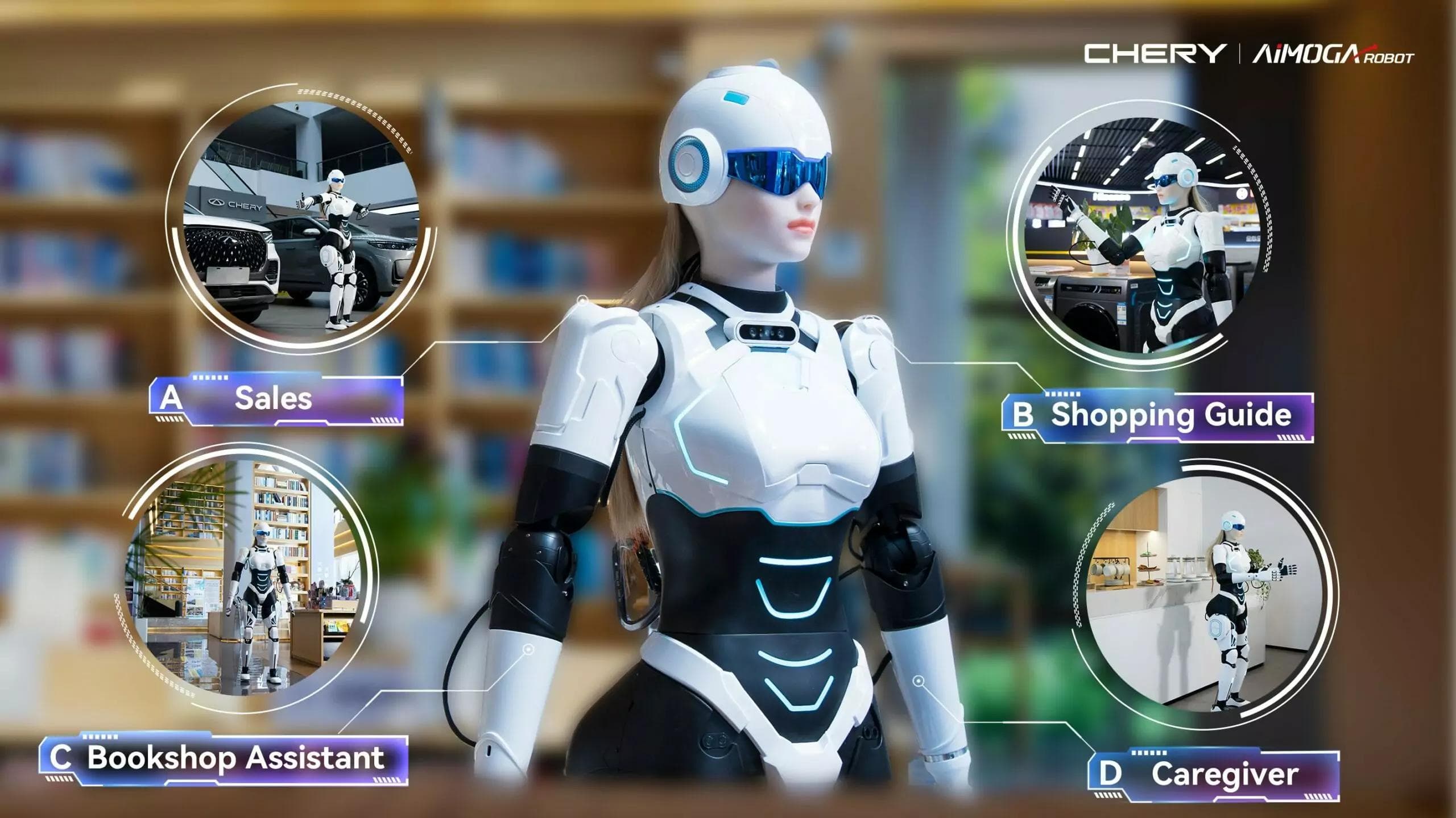 Four wheels? No, two legs! Chery enters the market for Smart Robots