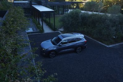 Top Down View of Silver Chery Tiggo available from Thorp Chery